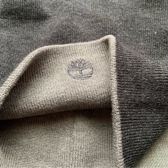 Timberland Men’s Gray Combo Knit Beanie Hat New Nwt Size OS - Picture 5 of 11